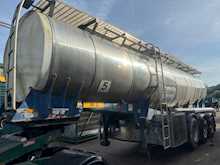 Crane Fruehauf GP Chemical 316 Stainless Steel 30,000 Litre Tanker 