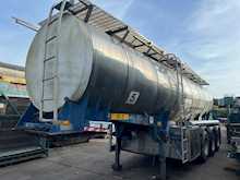 Crane Fruehauf GP Chemical 316 Stainless Steel 30,000 Litre Tanker 