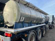 Crane Fruehauf GP Chemical 316 Stainless Steel 30,000 Litre Tanker 
