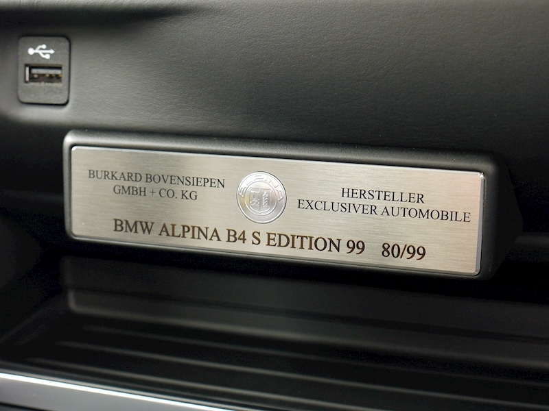 BMW ALPINA B4S BITURBO EDITION 99 - CAR NO 80/99 - Large 16