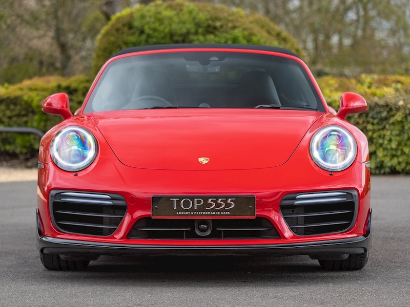 Porsche 911 (991.2)  Turbo S Convertible with Gloss Black Aerokit - Large 9