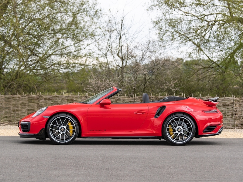 Porsche 911 (991.2)  Turbo S Convertible with Gloss Black Aerokit - Large 4