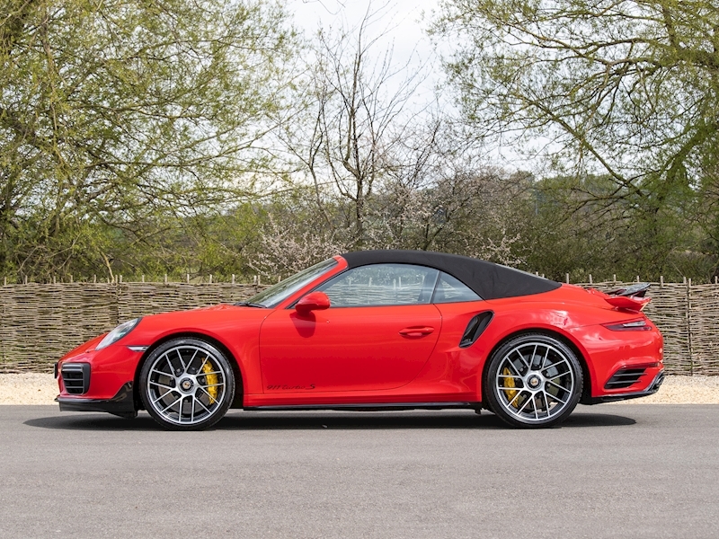 Porsche 911 (991.2)  Turbo S Convertible with Gloss Black Aerokit - Large 5