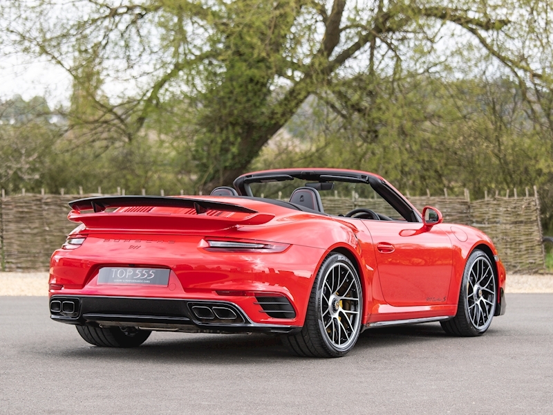 Porsche 911 (991.2)  Turbo S Convertible with Gloss Black Aerokit - Large 31