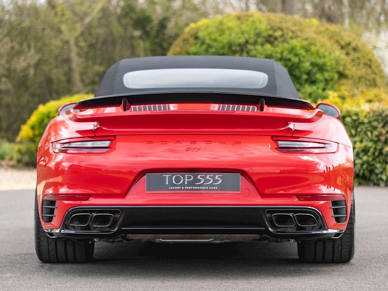 Porsche 911 (991.2)  Turbo S Convertible with Gloss Black Aerokit - Large 32