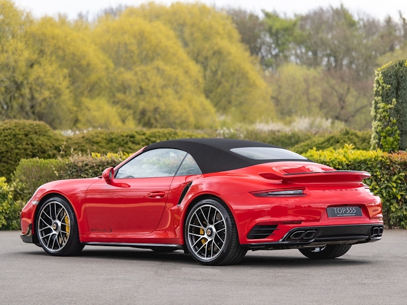 Porsche 911 (991.2)  Turbo S Convertible with Gloss Black Aerokit - Large 0