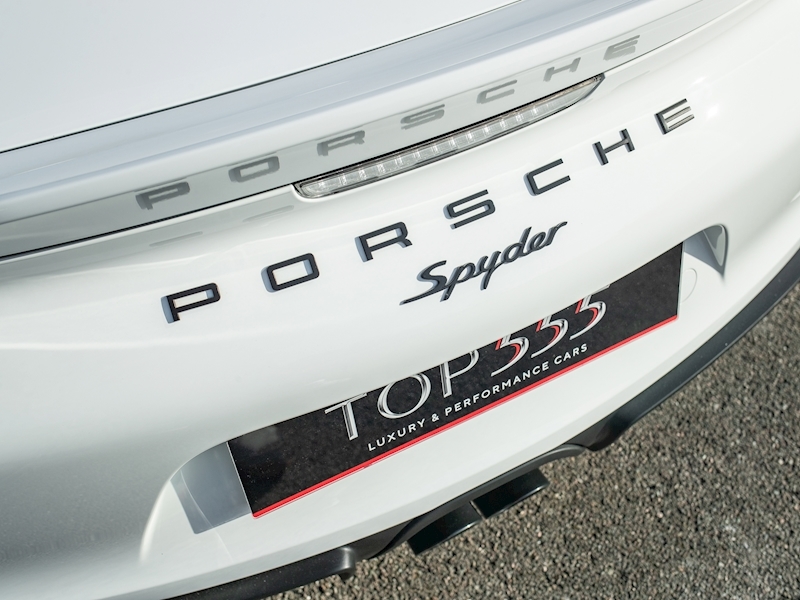 Porsche Boxster Spyder 3.8 Manual  (981) - Large 39