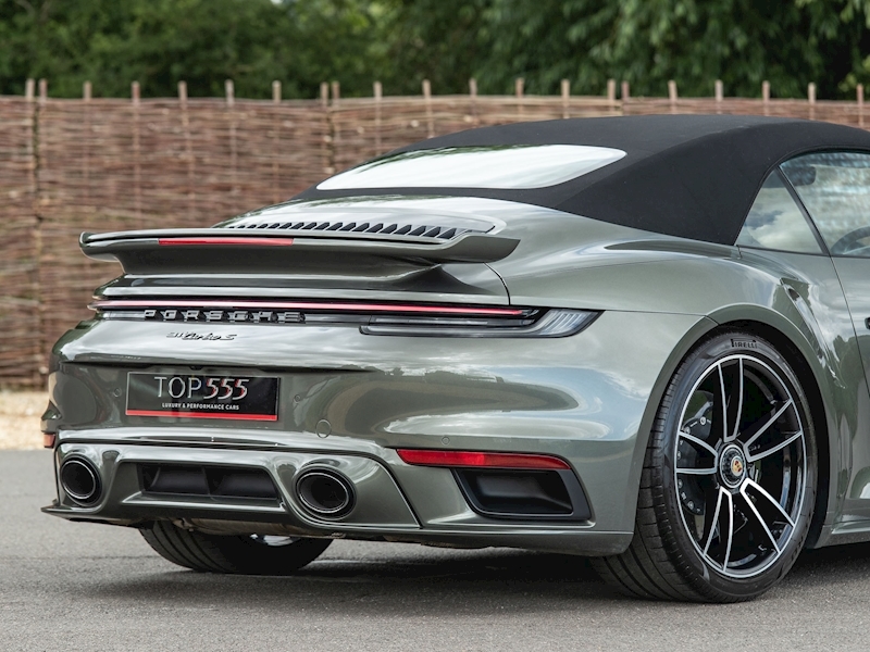 Porsche 992 Turbo S Convertible with Exclusive SportDesign Aero Package - Large 20