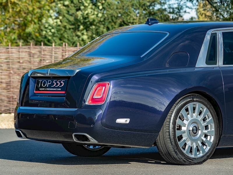 Hire a Rolls Royce Ghost in Blue and Silver