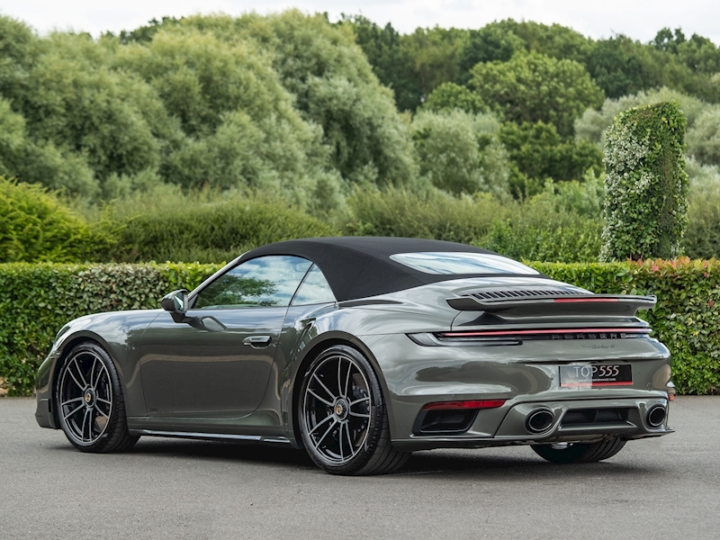 Porsche 992 Turbo S Convertible with Exclusive SportDesign Aero Package - Large 18