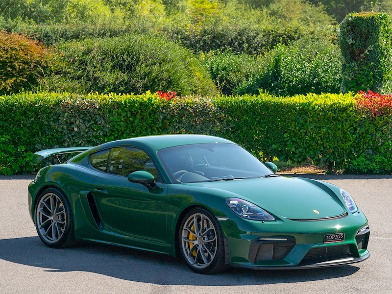 Porsche 718 Cayman GT4 4.0 PDK - Believed To Be The Only UK Supplied 718 Cayman PDK Clubsport in 'Paint To Sample' – Irish Green - Large 1