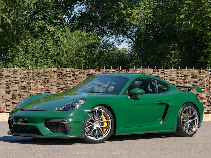 Porsche 718 Cayman GT4 4.0 PDK - Believed To Be The Only UK Supplied 718 Cayman PDK Clubsport in 'Paint To Sample' – Irish Green - Large 0