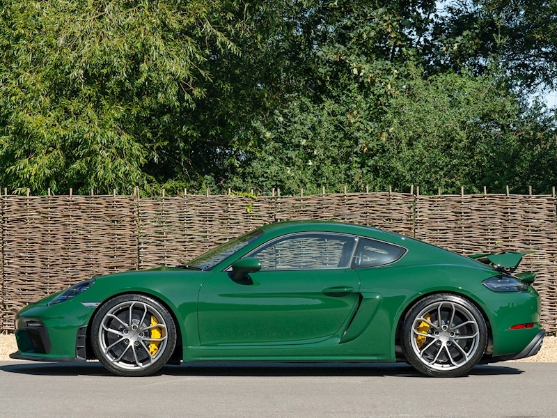 Porsche 718 Cayman GT4 4.0 PDK - Believed To Be The Only UK Supplied 718 Cayman PDK Clubsport in 'Paint To Sample' – Irish Green - Large 3