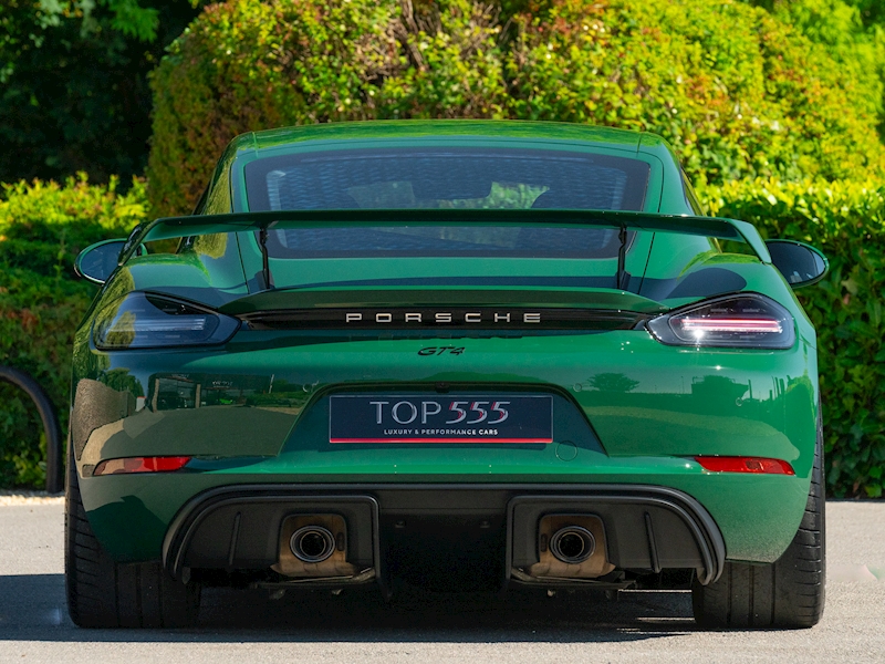 Porsche 718 Cayman GT4 4.0 PDK - Believed To Be The Only UK Supplied 718 Cayman PDK Clubsport in 'Paint To Sample' – Irish Green - Large 5