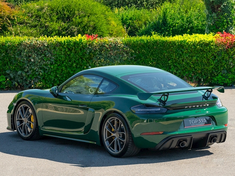 Porsche 718 Cayman GT4 4.0 PDK - Believed To Be The Only UK Supplied 718 Cayman PDK Clubsport in 'Paint To Sample' – Irish Green - Large 7