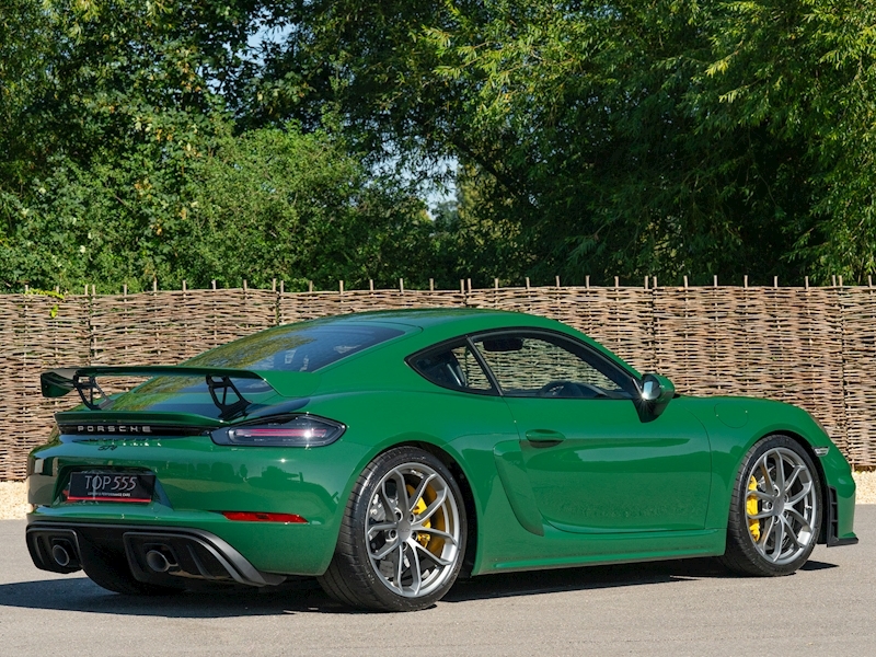Porsche 718 Cayman GT4 4.0 PDK - Believed To Be The Only UK Supplied 718 Cayman PDK Clubsport in 'Paint To Sample' – Irish Green - Large 17