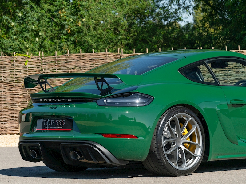 Porsche 718 Cayman GT4 4.0 PDK - Believed To Be The Only UK Supplied 718 Cayman PDK Clubsport in 'Paint To Sample' – Irish Green - Large 21