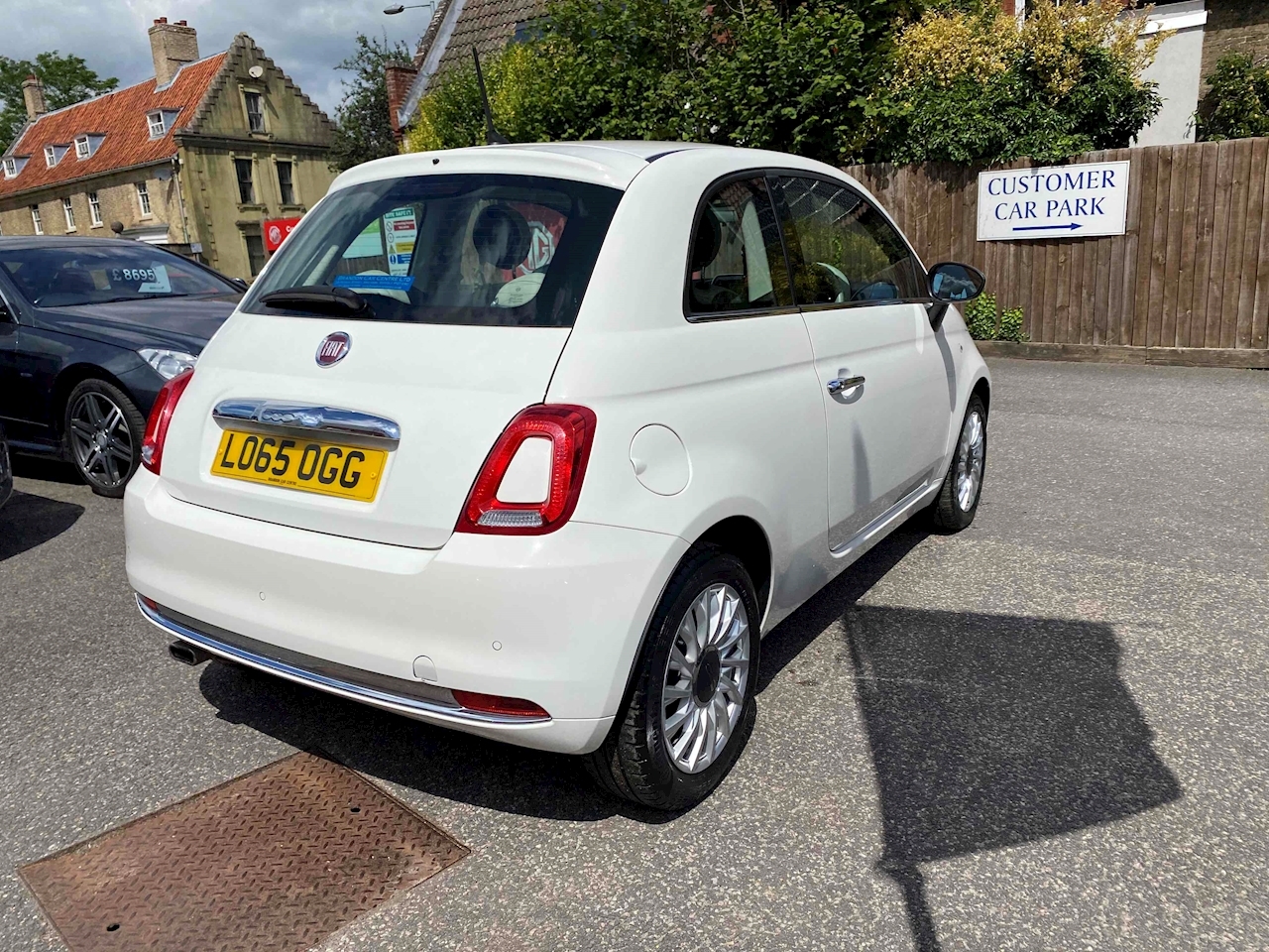 Used Fiat 500 1.2 500 My17 1.2 69hp Lounge Hatchback | Brandon Car ...