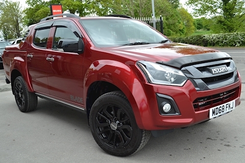 D-Max Blade Double Cab 4x4 Pick Up Glazed Canopy 19 Inch Alloys 1.9 4dr Pickup Automatic Diesel