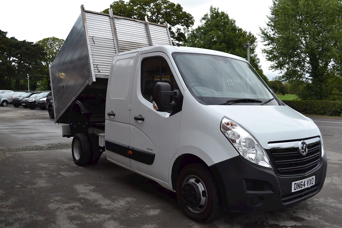 Used Vauxhall Movano 2 3 R3500 Crew Cab 125ps Double Rear Wheel 2 3Cdti 