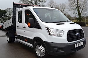 Ford Transit 350 L3 H1 Double Cab 125PS DRW RWD Crew Cab Tipper