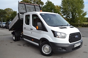 Ford Transit 350 L3 130 PS Euro 6 Double Cab Tipper Twin Rear Wheel
