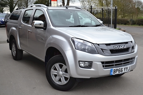 Isuzu D-Max Eiger Twin Turbo Double Cab 4x4 Pick Up with Glazed Canopy NO VAT TO PAY
