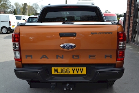 Ranger Wildtrak 200ps Double Cab 4x4 Pick Up Euro 6 fitted Roller Shutter Lid 3.2 Pickup Automatic Diesel