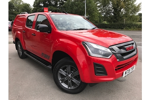 Isuzu D-Max Fury Ltd Edition Double Cab 4x4 Pick Up Fitted with Solid Sided Canopy