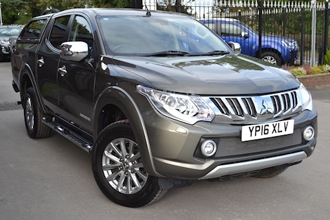 Mitsubishi L200 Di-D  Barbarian 178 New Shape Double Cab 4x4 Pick Up fitted Truckman Glazed Canopy