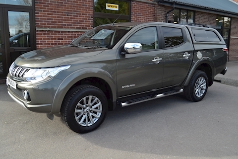 L200 Di-D  Barbarian 178 New Shape Double Cab 4x4 Pick Up fitted Truckman Glazed Canopy 2.4 Pickup Manual Diesel