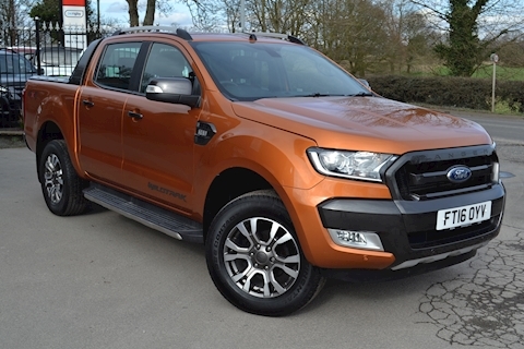 Ford Ranger Wildtrak 200ps 4x4 Tdci Double Cab 4x4 Pick Up Fitted Roller Shutter