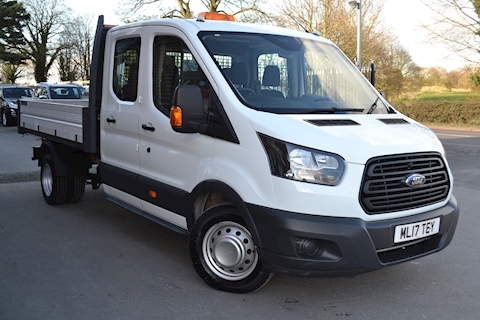 Ford Transit 2.0 350 Euro 6 EcoBlue 130ps Double Cab Tipper RWD L3 H1