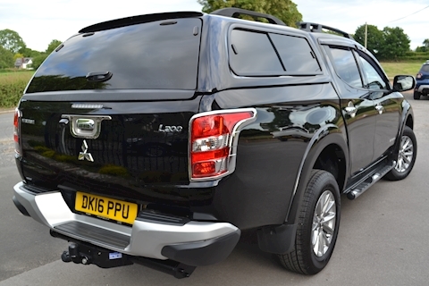 L200 Barbarian 180ps DI-D Double Cab 4x4 Pick Up Fitted Glazed Canopy 2.4 4dr Pickup Manual Diesel