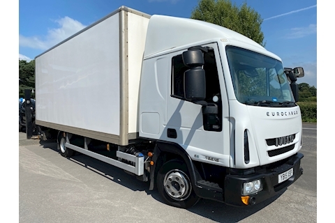 Iveco Eurocargo 75E16S Euro 6 Sleeper Cab 7.5 Tonne Box Van Fitted Full Closure 2200kg Tail Lift