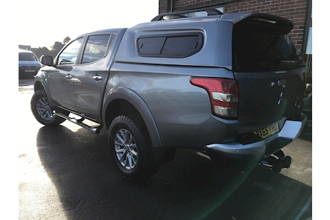Mitsubishi L200 Warrior 180 Di-d Double Cab 4x4 Pick Up Fitted Glazed Canopy 2.4 4dr Pickup Manual Diesel Grey