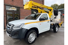 Isuzu D-Max 1.9 Utility 4x4 Single Cab MEWP VERSALIFT Cherry Picker - Thumb 1