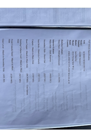 Flying Spur W12 Mulliner Saloon 6.0 Automatic Petrol