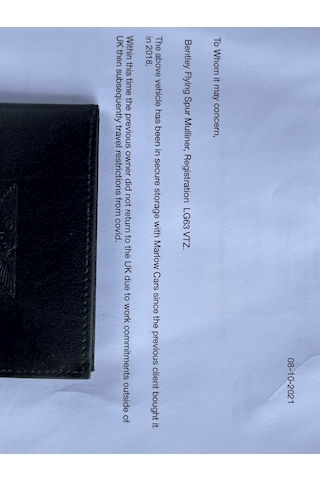 Flying Spur W12 Mulliner Saloon 6.0 Automatic Petrol