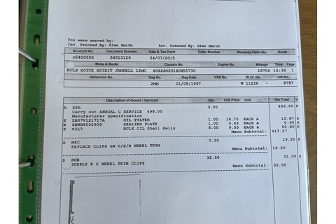 6 Door stretch limo Saloon 6.8 Automatic Petrol