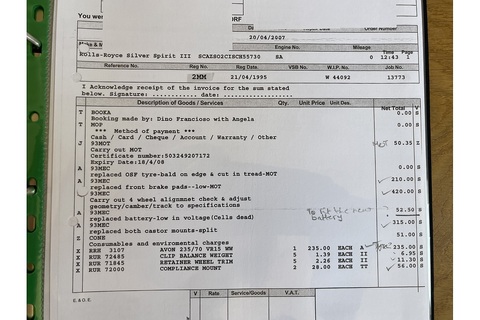 6 Door stretch limo Saloon 6.8 Automatic Petrol