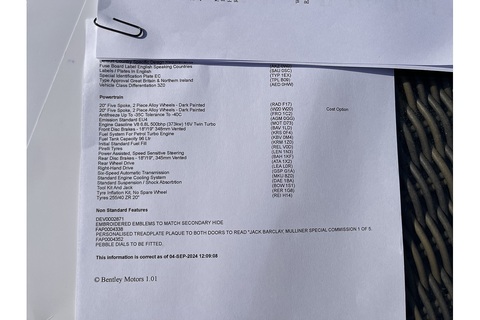 6.8 T Convertible 2dr Petrol Automatic (465 g/km, 500 bhp)