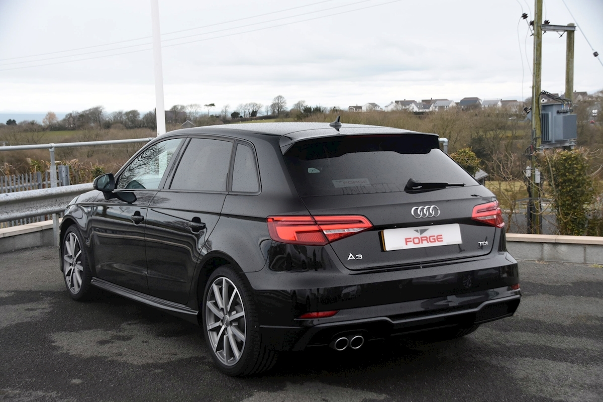 Used 2017 Audi A3 Tdi S Line Black Edition For Sale in Ceredigion ...