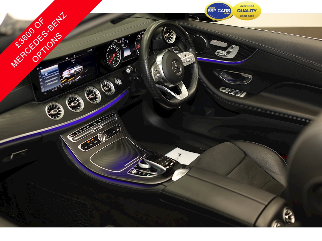 2.0 E300 AMG Line (Premium) Cabriolet 2dr Petrol G-Tronic+ Euro 6 (s/s) (245 ps)