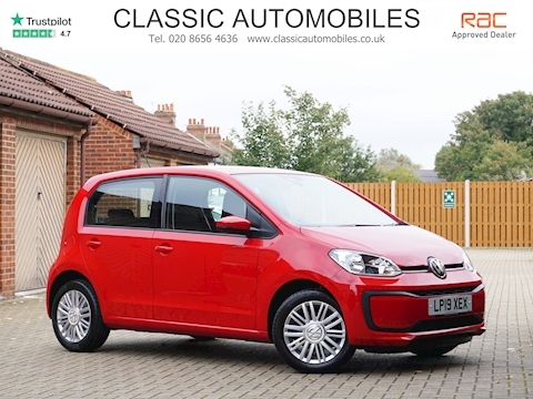 Volkswagen up! 1.0 Move up! Tech Edition Hatchback 5dr Petrol Manual (s/s) (60 ps)