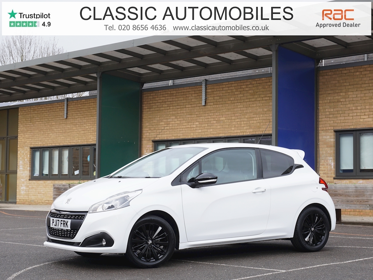 Used 2017 Peugeot 208 PureTech Black Edition For Sale in Surrey
