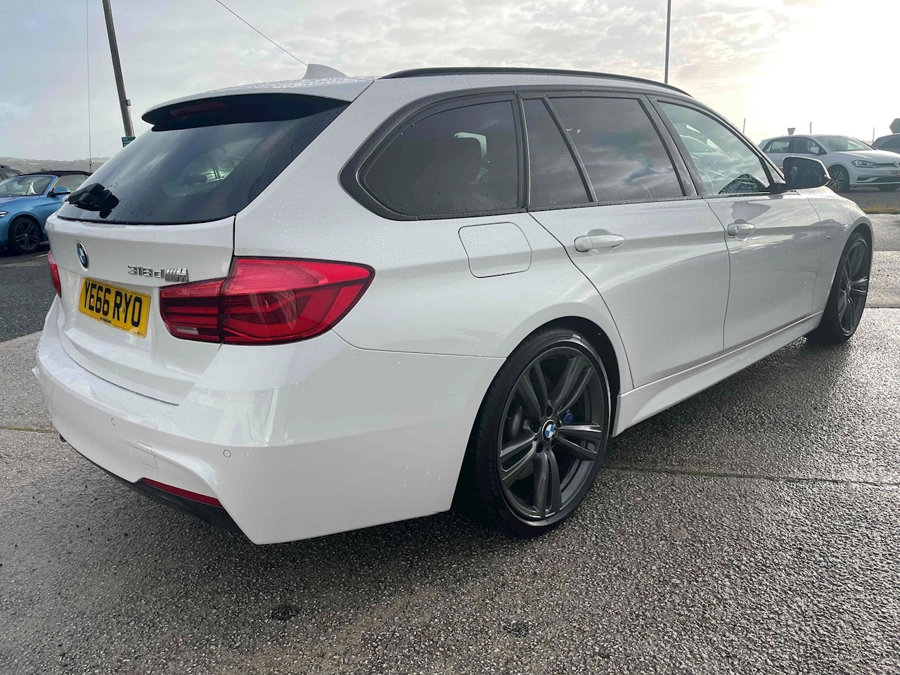 Used 2017 BMW 3 Series 318D M Sport Touring For Sale in Cornwall ...