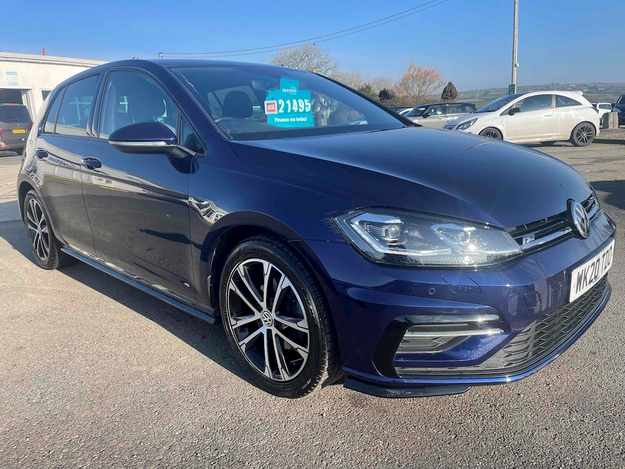 Used 2020 Volkswagen Golf TSI EVO R-Line Edition For Sale in Cornwall ...