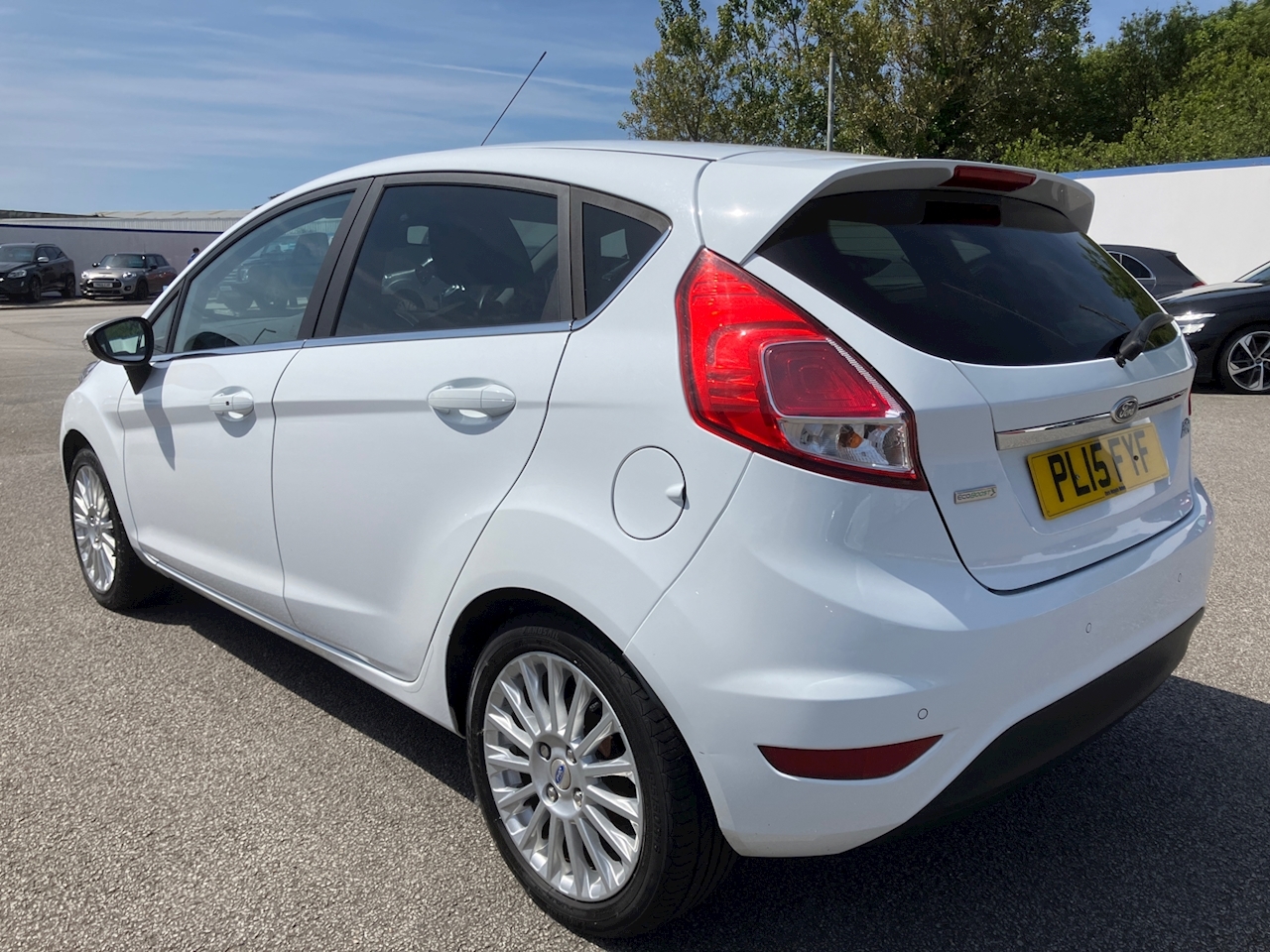 Used 2015 Ford Fiesta Titanium For Sale In Cornwall (u14327) 