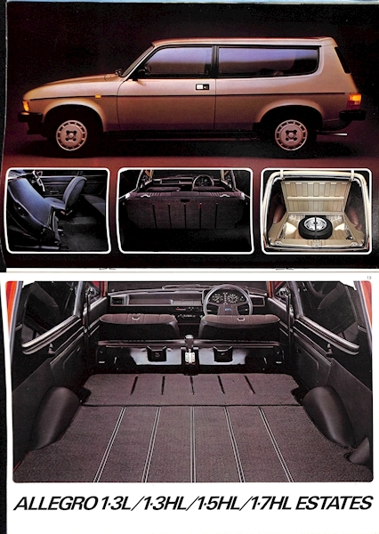 Austin Allegro 3 Car Sales Brochure 3331/D 1980 Image 4